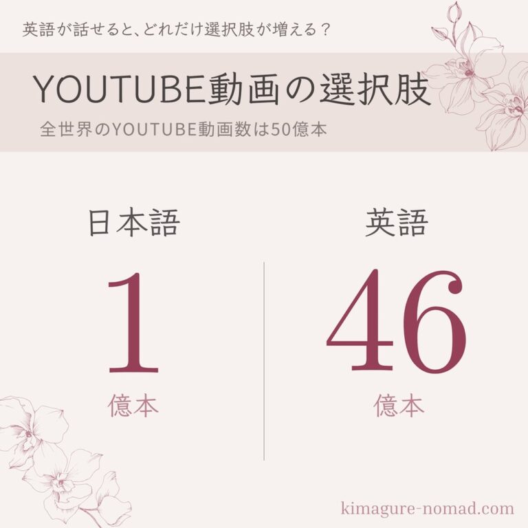 Youtube動画の選択肢