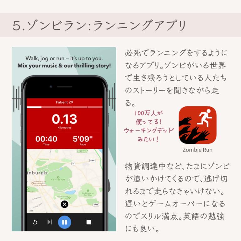 ゲーミフィケーション　ゾンビラン