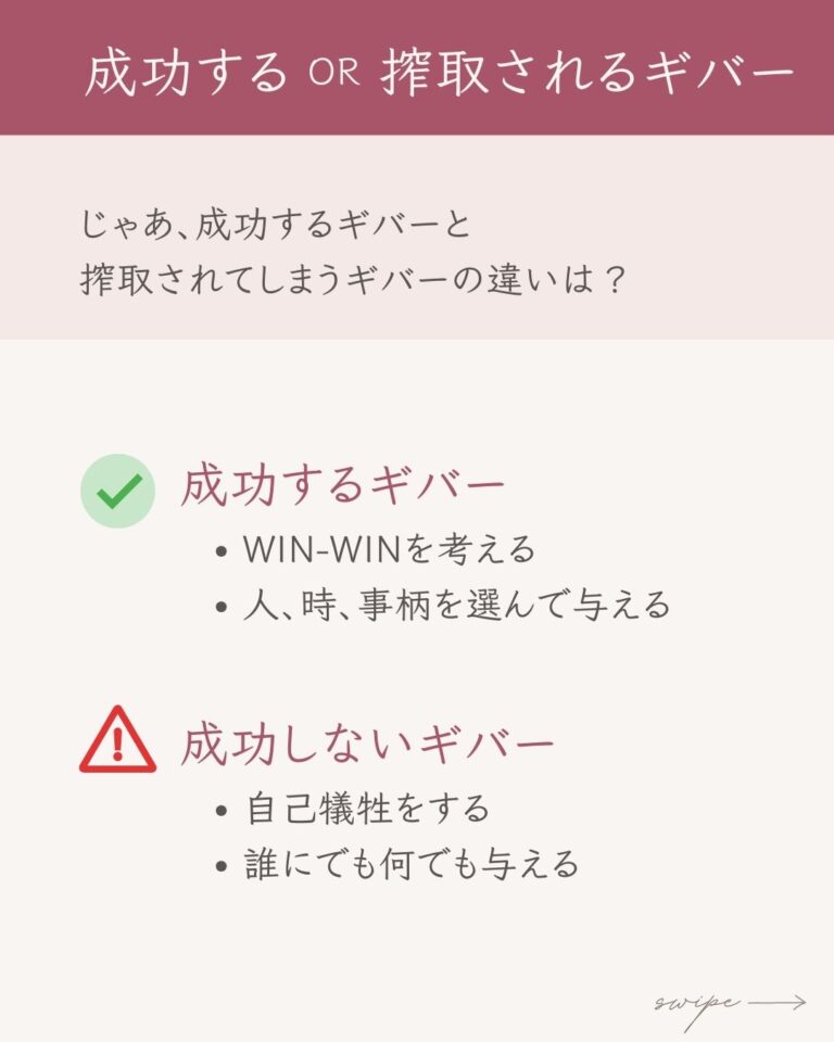 成功するギバー、搾取されるギバー